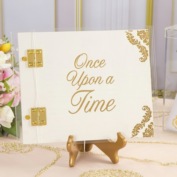 Burlap /& Lace Wedding Rustic Wedding GUEST BOOK David Tutera